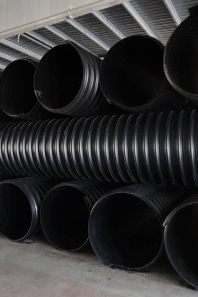 Spiral Steel Reinforced Corrugated Pipes Zeep Construction