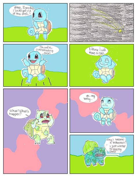 Squirtle Into Bulbasaur By Fan Of Pokemon On Deviantart
