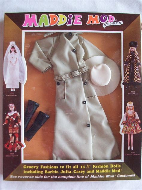 Vintage 1970 Maddie Mod Mego Originals Fashion Doll Outfit 1763 Rain