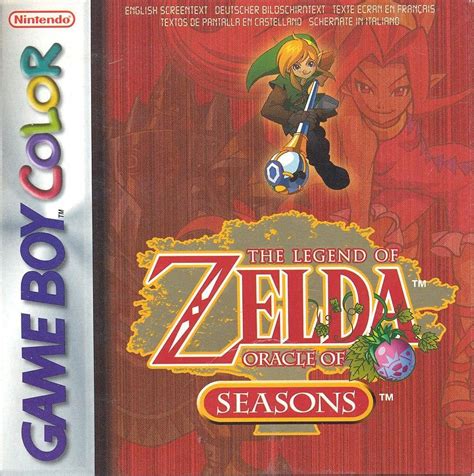 The Legend Of Zelda Oracle Of Seasons Game Boy Color Color Games