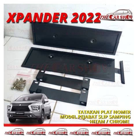 Tatakan Plat Nomor Model Pejabat Model Selip Mitsubishi Xpander 2022
