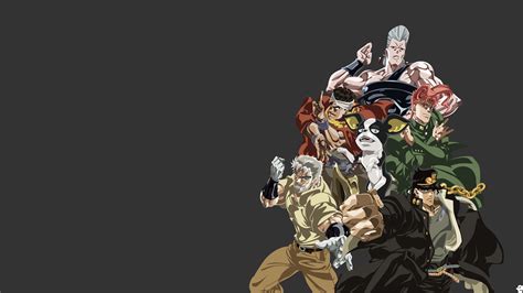 Jojo Stardust Crusaders Wallpapers Wallpaper Cave