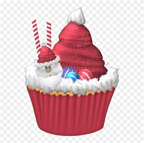 Christmas Cupcake Clip Art Christmas Cupcakes Clipart