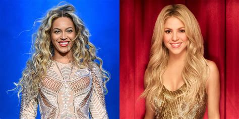 beyoncé and shakira image 21 from celebrity doppelgangers more famous look alikes bet