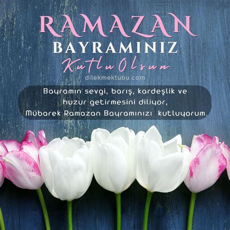 Ramazan Bayramı Mesajları 2023 Resimli