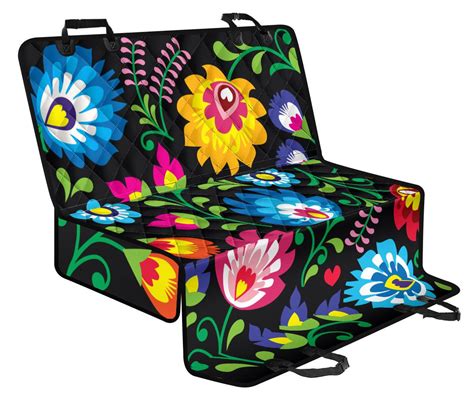 Floral Pet Seat Covers Your Amazing Design