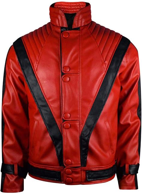 Michael Jackson Thriller Red Jacket On Hit Jacket