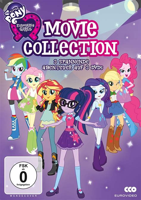 My Little Pony Equestria Girls Movie Collection Alemania Dvd Amazon