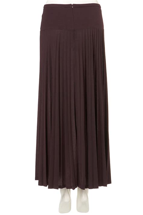 Lyst Topshop High Waist Pleat Maxi Skirt In Red