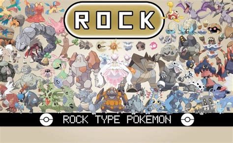 5 Pokémon Tipo Roca Más Populares En Sword And Shield