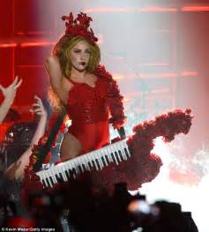 Lady Gaga Brandishes Rose Adorned Keytar For Roseland Ballroom Concert