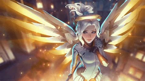Mercy Animated Wallpaper Overwatch By Cjxander On