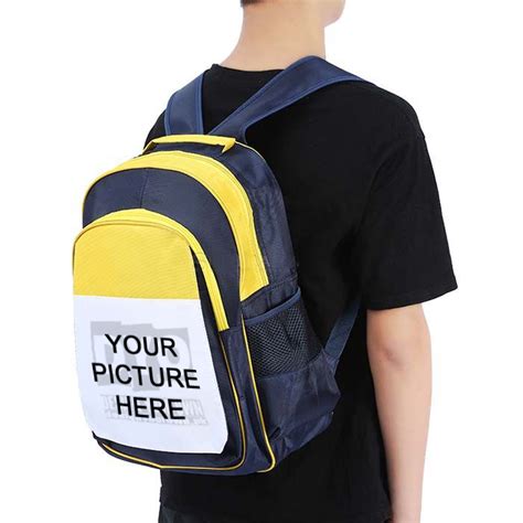 Design Your Own Personalized Picture School Bag Design Your Own
