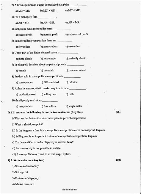 Question Papers Collection: FY B.Com A&B Internal Exam, 2014-15