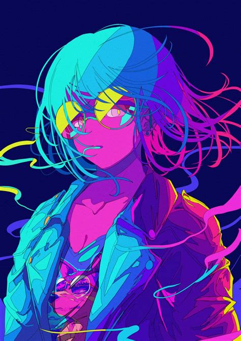 Pin By Kookri On Cyberpunk Kawaii Art Anime Art Neon Art