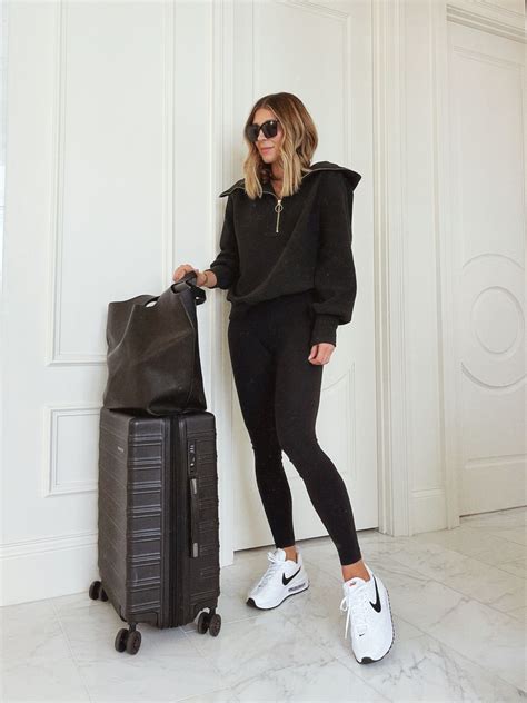 Airplane Outfit Comfy Plane Outfit Airport Style Comfy Cute Travel