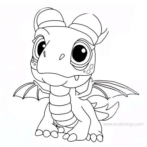Dragons Rescue Riders Coloring Pages Aggro - XColorings.com