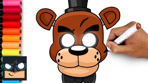 How To Draw Freddy Fazbear For Beginners Youtube