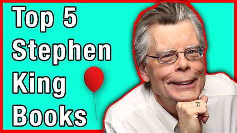 My Top 5 Favorite Stephen King Books Youtube