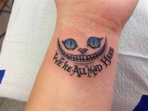 Unmistakably disney is telling us to continue believing in our fantasies until the point that we achieve it. Cheshire Cat of Alice in Wonderland Easy Disney Tattoo ...