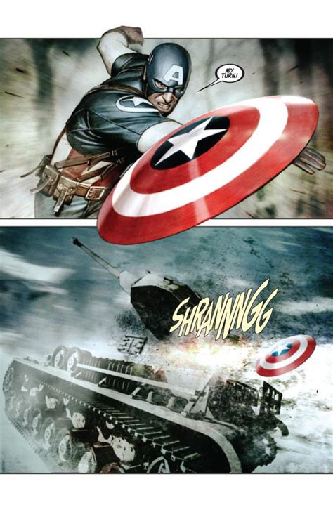 Captain America Vs Short Faced Bear Battles Comic Vine