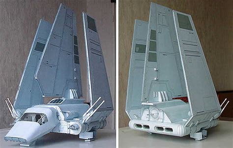 16 Awesome Star Wars Paper Craft Models