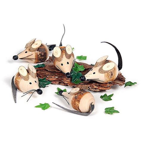 Kreative deko aus holz zum selbermachen. Deko Maus aus Holz günstig online bestellen