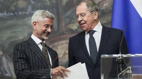 ‘my Friend S Jaishankar Lavrov Lauds Eam Over Russian Oil Imports