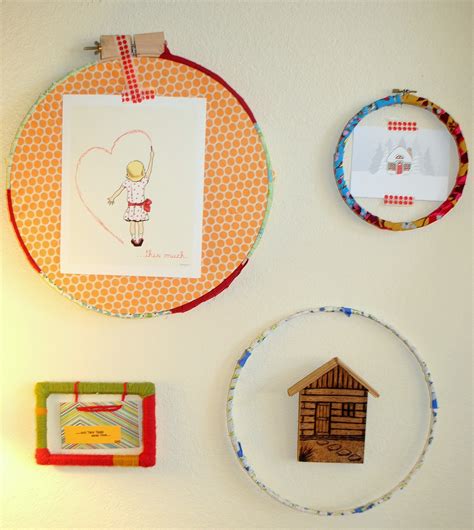 The Rosy Life DIY Embroidery Hoop Wall Art