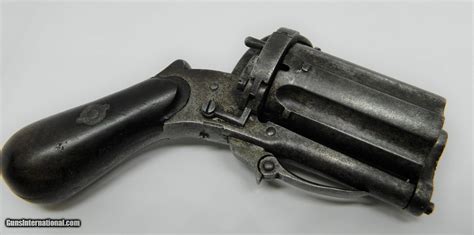 Lefaucheux Type 6 Shot Pin Fire Revolver 7mm Pepperbox Circa 1859