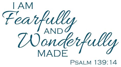 The obvious conclusion, stated in psalm 139:14a, is that this reality is a cause for praise. Buy Design With Vinyl Decal Vinyl Wall Sticker I Am ...