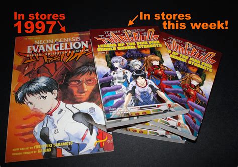 Manga Monday Celebrate 20 Years Of Evangelion Manga Blog Dark