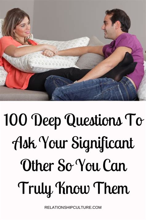 100 Romantic Questions To Ask Your Partner Relationship Culture 100