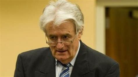 Radovan Karadzic Denies Bosnia War Crimes Bbc News