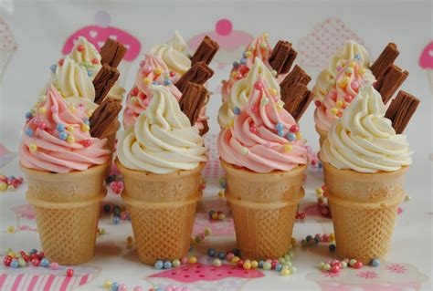 Ice Cream Cone Cupcakes Ideas