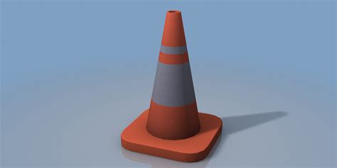 Traffic Cones Free 3d Model 3ds Obj Max Fbx Dxf Free3d
