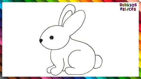 10 Conejo Dibujo Facil Para Niños