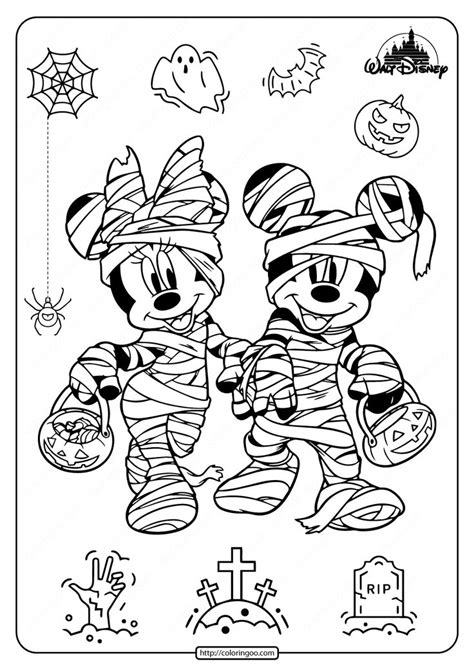 Happy Halloween Disney Coloring Pages Disney Coloring Pages Free