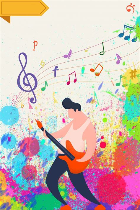 Singing Contest Poster Background Drawing Piano Live Music Poster