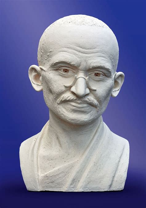 Mahatma Gandhi, author Alexey Leonov | Sculpture, Buddha sculpture ...