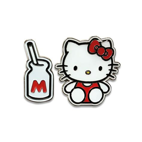 Hello Kitty Pin Hello Kitty Lovely Hello Kitty Enamel Set New Ge50296