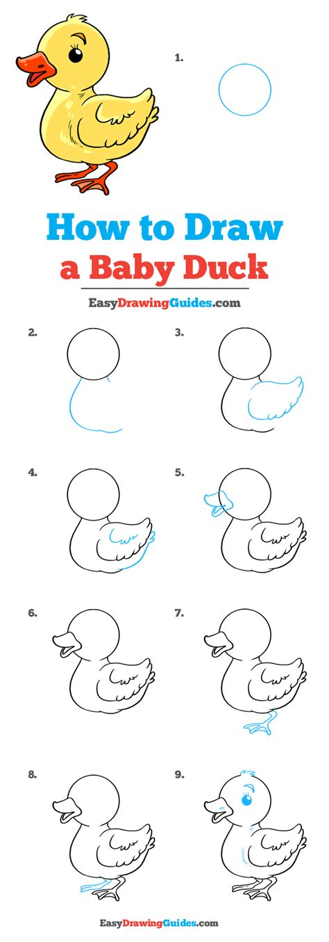 Https://wstravely.com/draw/how To Draw A Baby Duck Cartoon