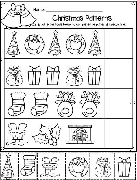 🎄 Free Printable Christmas Worksheets For Preschool