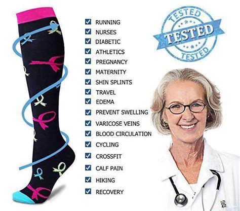 Best Compression Socks 6 Pairs For Women And Men Workout And Recoverypa Best Compression Socks Sale