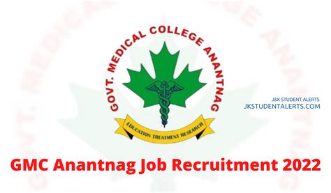 Gmc Anantnag Job Recruitment 2022 Apply For Staff Nurse Posts
