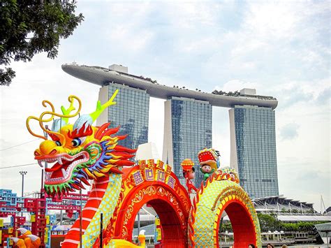 Singapore New Year Celebration Photograph By Marge Sudol Pixels