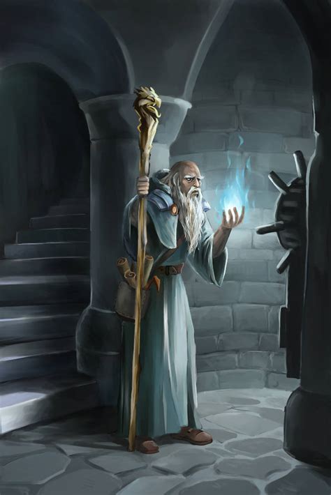 Old Sorcerer By Azzedar San On Deviantart