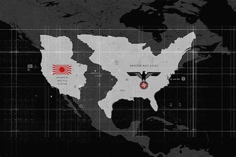 The Man in the High Castle map – Never Was Magazine