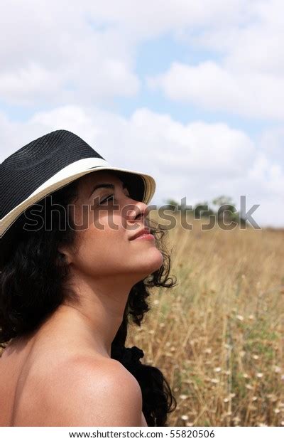 Beautiful Naked Woman Field Stock Photo Shutterstock