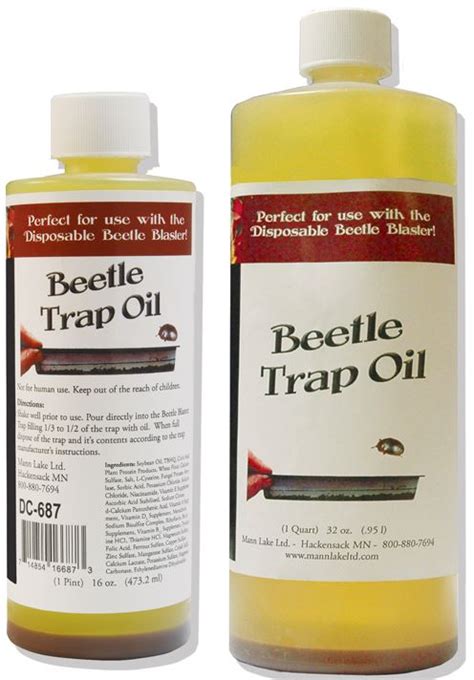 Beetle Trap Oil For Controlling Hive Beetles Meyer Bees